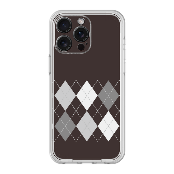 Premium Panel［ Nordic Argyle - Black ］