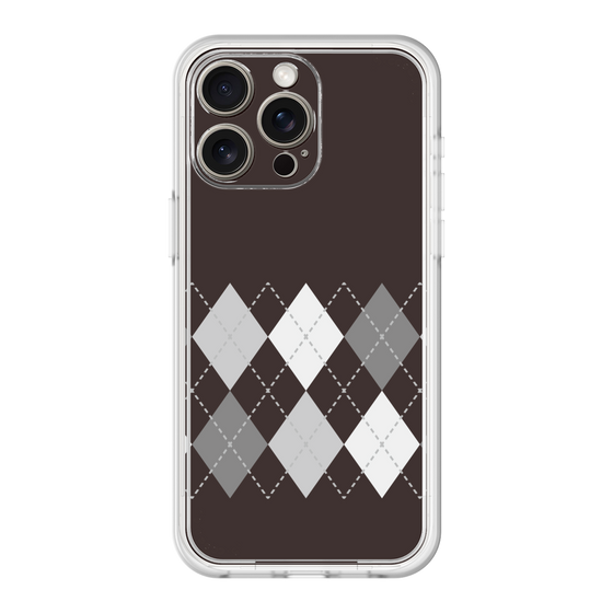 Premium Panel［ Nordic Argyle - Black ］