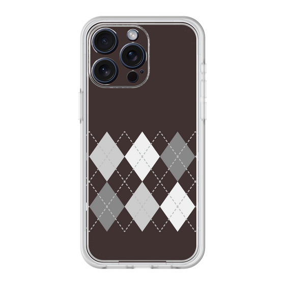 Premium Panel［ Nordic Argyle - Black ］