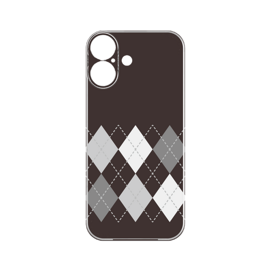 Premium Panel［ Nordic Argyle - Black ］