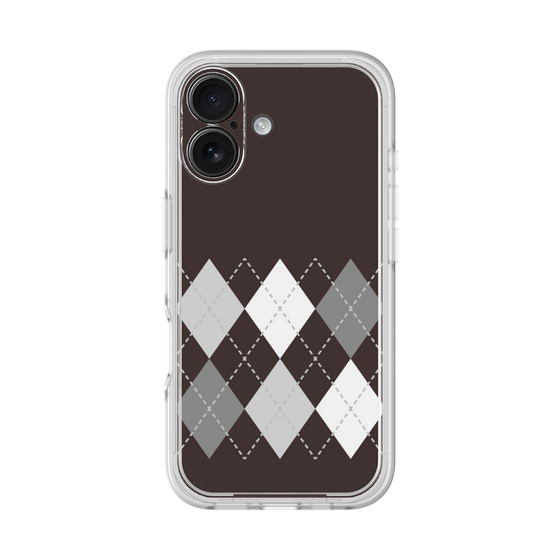 Premium Panel［ Nordic Argyle - Black ］