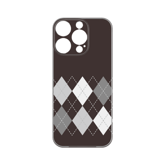 Premium Panel［ Nordic Argyle - Black ］
