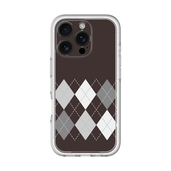 Premium Panel［ Nordic Argyle - Black ］