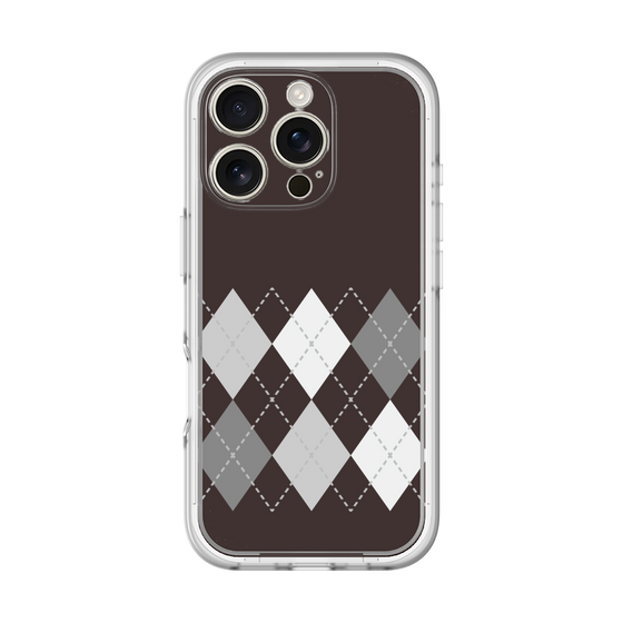 Premium Panel［ Nordic Argyle - Black ］