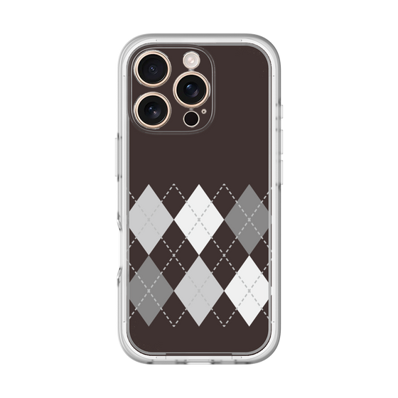 Premium Panel［ Nordic Argyle - Black ］
