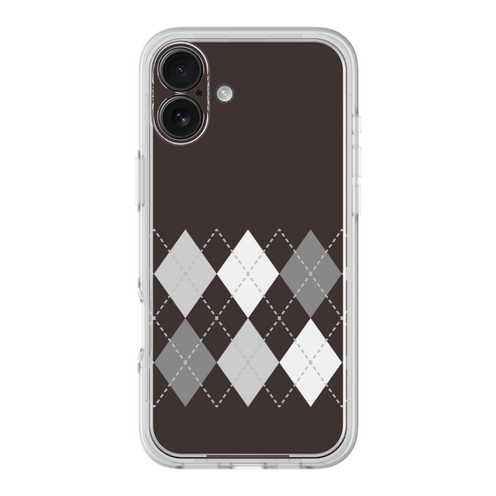 Premium Panel［ Nordic Argyle - Black ］