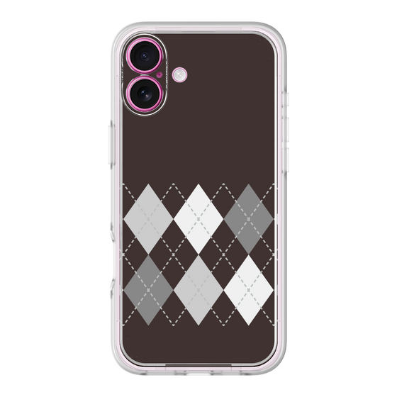 Premium Panel［ Nordic Argyle - Black ］