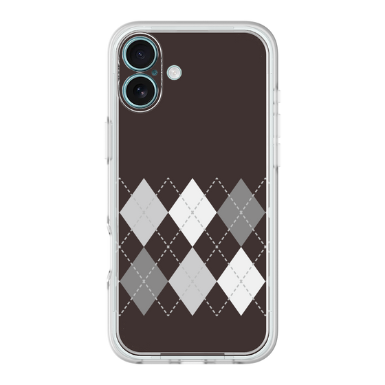 Premium Panel［ Nordic Argyle - Black ］