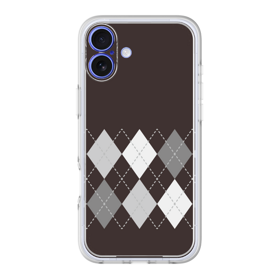 Premium Panel［ Nordic Argyle - Black ］