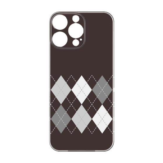 Premium Panel［ Nordic Argyle - Black ］