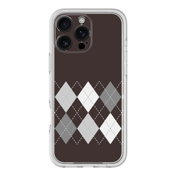Premium Panel［ Nordic Argyle - Black ］