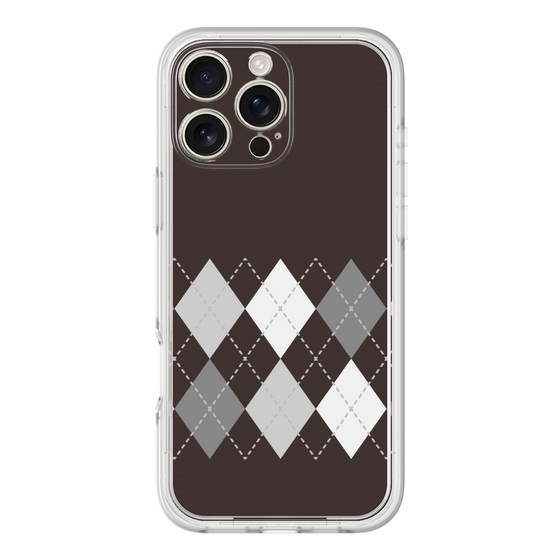 Premium Panel［ Nordic Argyle - Black ］