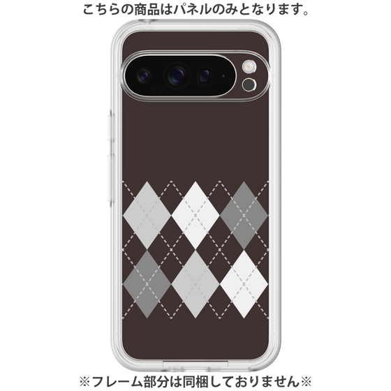 Premium Panel［ Nordic Argyle - Black ］