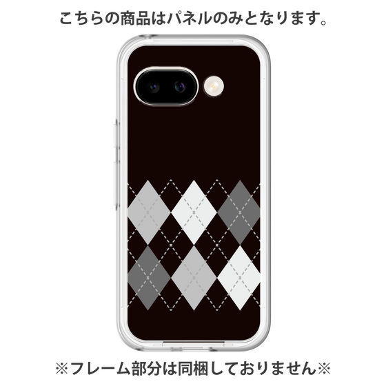 Premium Panel［ Nordic Argyle - Black ］
