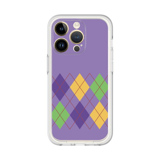 Premium Panel［ Nordic Argyle - Purple ］