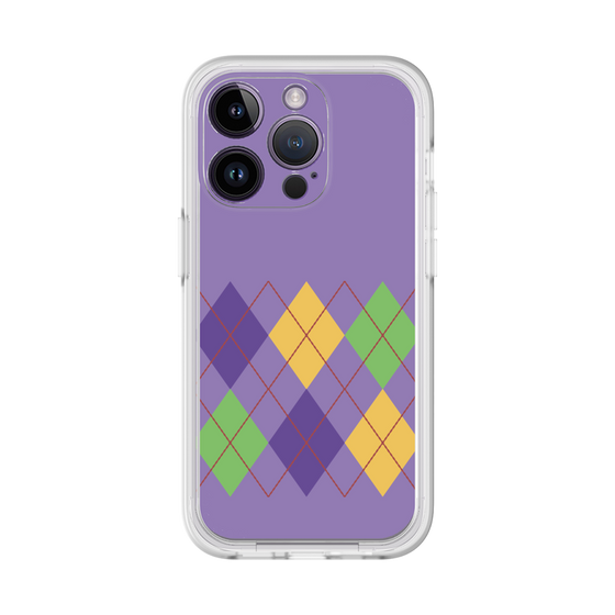 Premium Panel［ Nordic Argyle - Purple ］