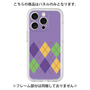 Premium Panel［ Nordic Argyle - Purple ］