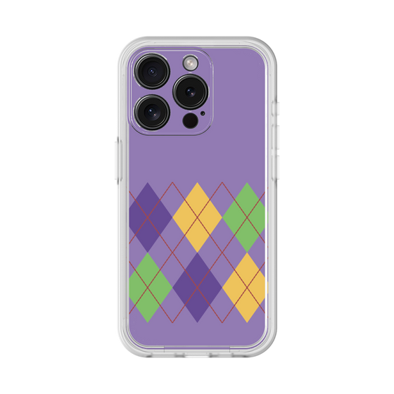 Premium Panel［ Nordic Argyle - Purple ］