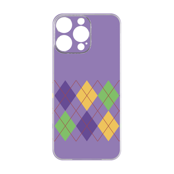 Premium Panel［ Nordic Argyle - Purple ］