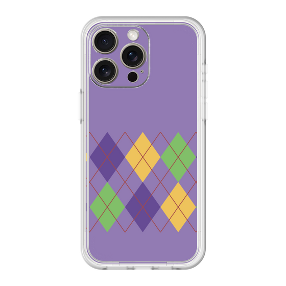 Premium Panel［ Nordic Argyle - Purple ］