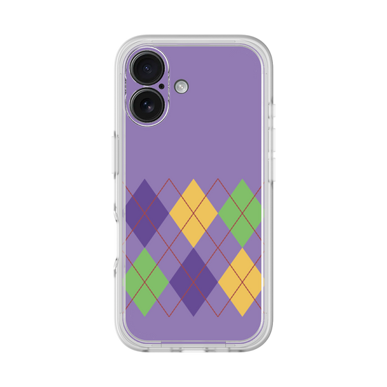 Premium Panel［ Nordic Argyle - Purple ］