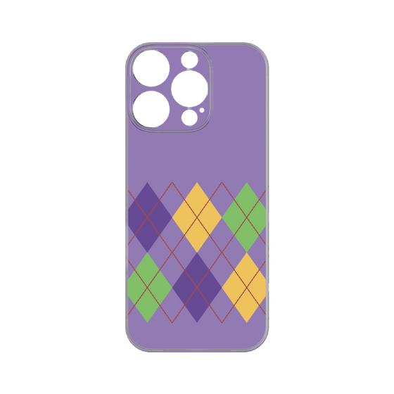 Premium Panel［ Nordic Argyle - Purple ］