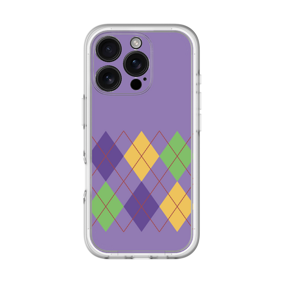 Premium Panel［ Nordic Argyle - Purple ］