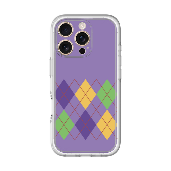 Premium Panel［ Nordic Argyle - Purple ］