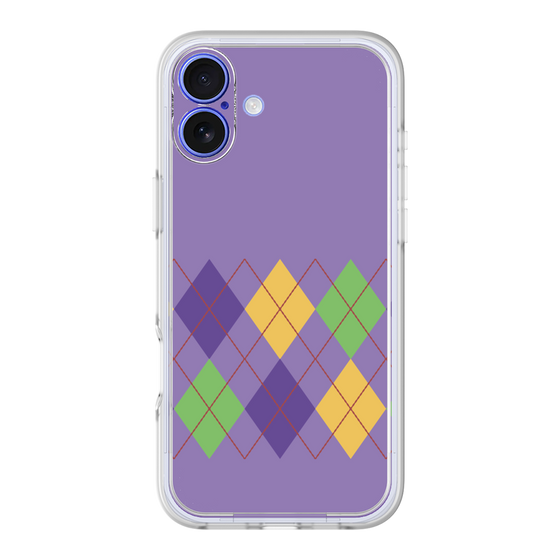 Premium Panel［ Nordic Argyle - Purple ］