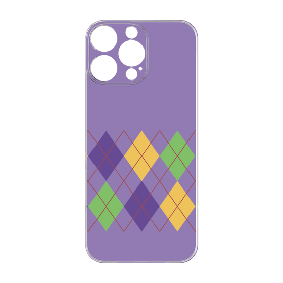 Premium Panel［ Nordic Argyle - Purple ］