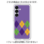 Premium Panel［ Nordic Argyle - Purple ］