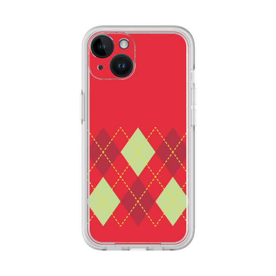 Premium Panel［ Nordic Argyle - Red ］