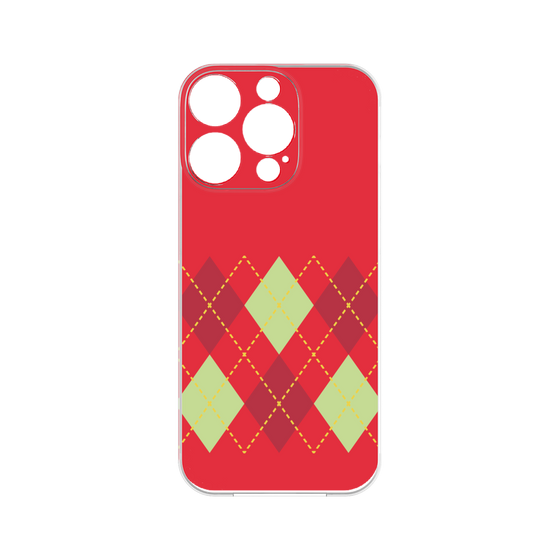 Premium Panel［ Nordic Argyle - Red ］