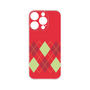 Premium Panel［ Nordic Argyle - Red ］