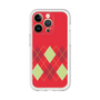 Premium Panel［ Nordic Argyle - Red ］