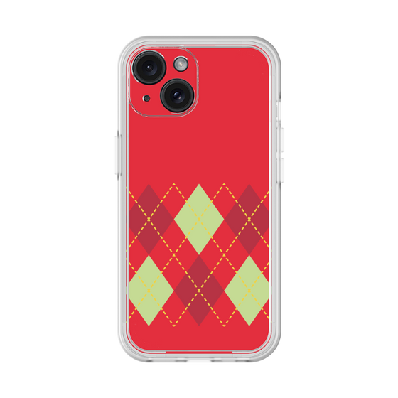 Premium Panel［ Nordic Argyle - Red ］
