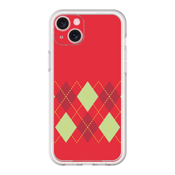 Premium Panel［ Nordic Argyle - Red ］