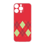 Premium Panel［ Nordic Argyle - Red ］