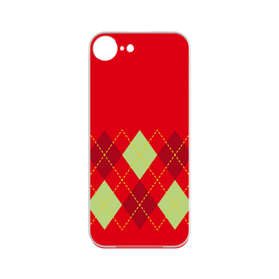 Premium Panel［ Nordic Argyle - Red ］