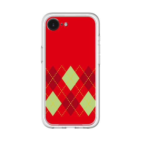 Premium Panel［ Nordic Argyle - Red ］