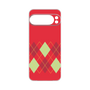 Premium Panel［ Nordic Argyle - Red ］