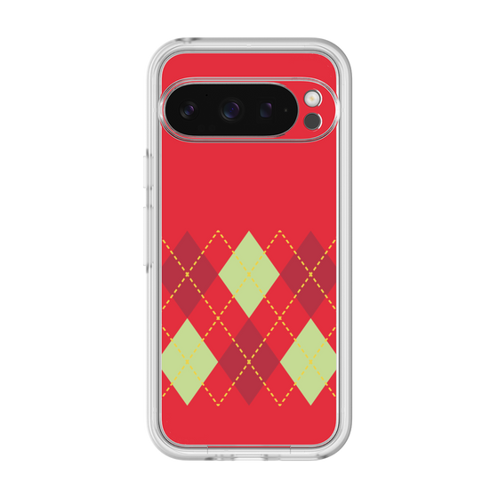 Premium Panel［ Nordic Argyle - Red ］