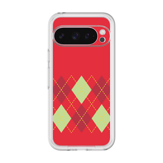Premium Panel［ Nordic Argyle - Red ］