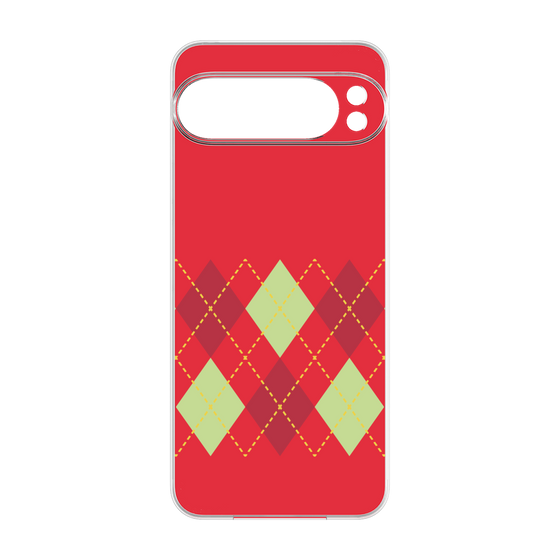 Premium Panel［ Nordic Argyle - Red ］