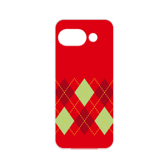 Premium Panel［ Nordic Argyle - Red ］