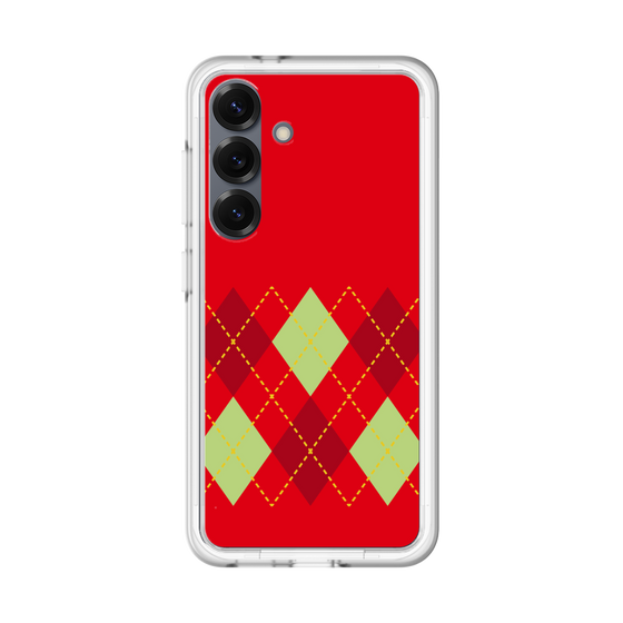 Premium Panel［ Nordic Argyle - Red ］