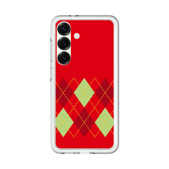 Premium Panel［ Nordic Argyle - Red ］