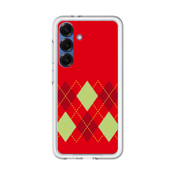 Premium Panel［ Nordic Argyle - Red ］