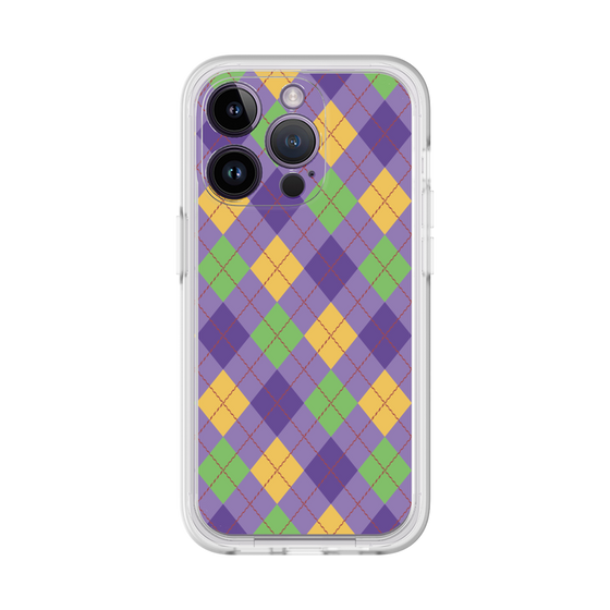 Premium Panel［ Argyle - Purple ］