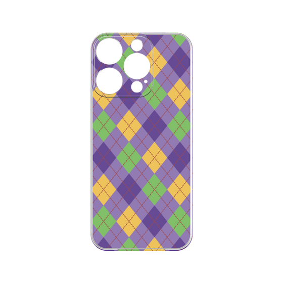 Premium Panel［ Argyle - Purple ］